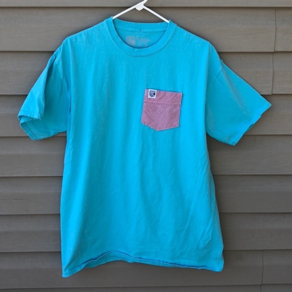Frocket men’s blue short sleeve tee shirt $5/25